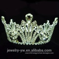 Wholesale Full Round Crystal Carnival Crown For Kings Pageant Useing